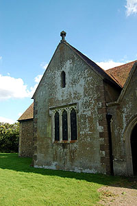 The north transept August 2007